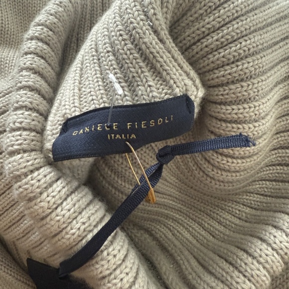 DANIELE FIESOLI DF 0064 ZIP PULLOVER Cream XL - Picture 3 of 9